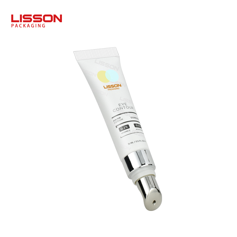 Cosmetic tube with cooling applicator factory