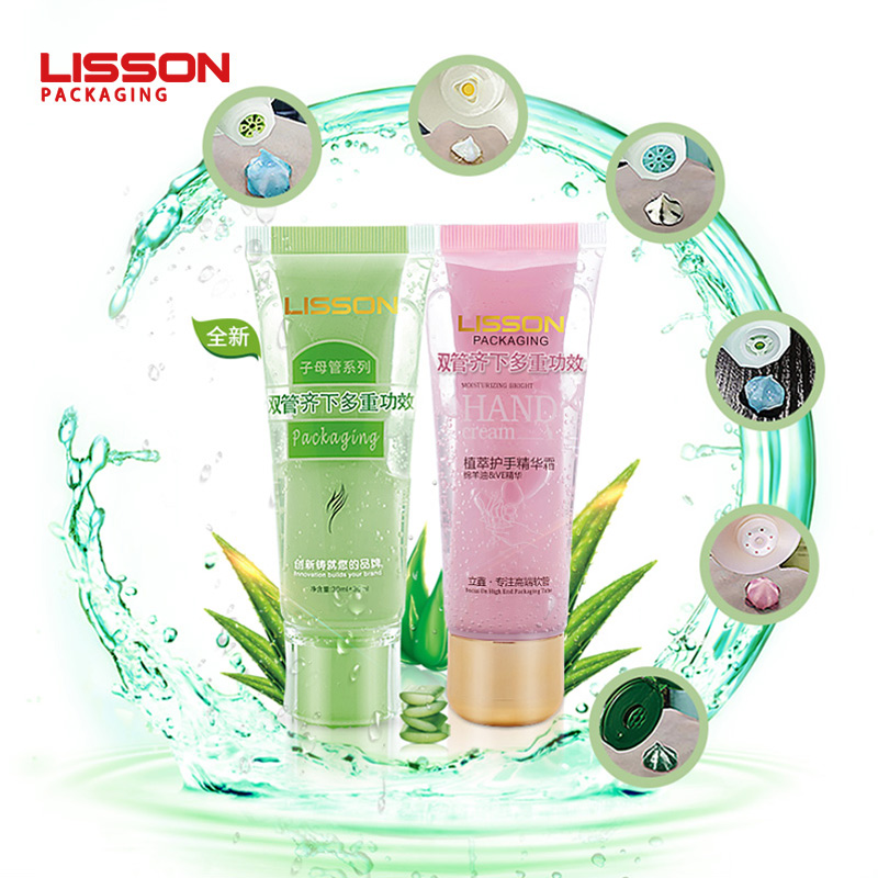2 In 1 Plastic Tube for Skin Care