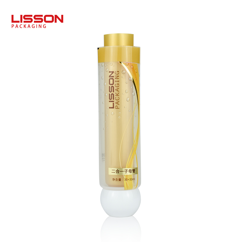 Dual Chamber Cosmetic Tubes