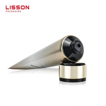 Cosmetic Shine Tube With Disc Top Cap