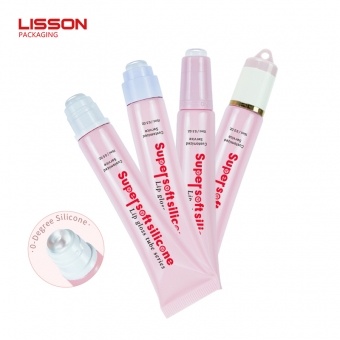 ống đựng son bóng có đầu bôi bằng silicon