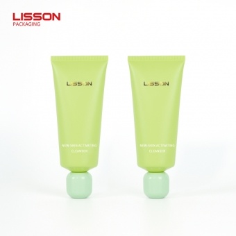 Ống đựng mỹ phẩm thiết kế riêng với nắp hình cầu