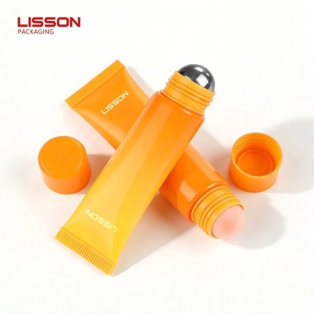 Plastic Squeeze Tube with Roller Ball