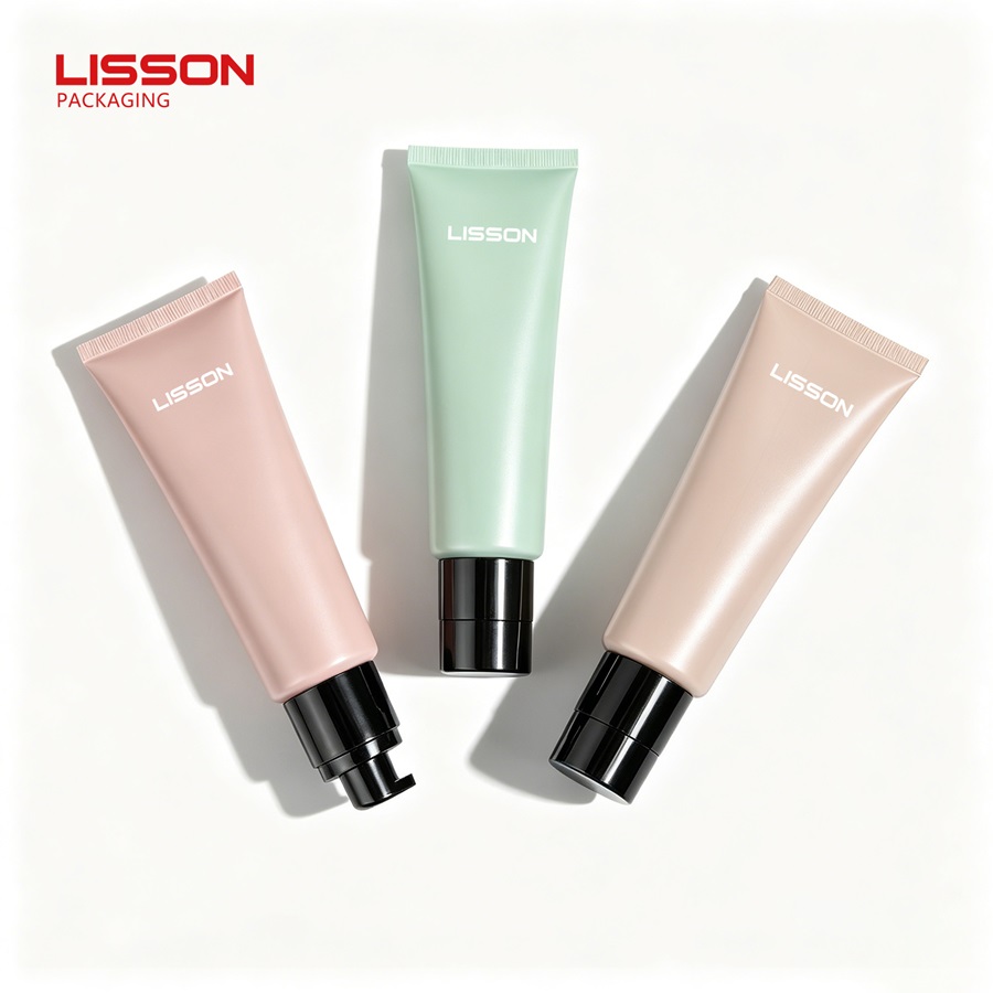 Custom Empty Airless Pump Cosmetic Tube