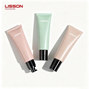 Bao bì mỹ phẩm dạng ống bơm không khí bán kín D30 tùy chỉnh