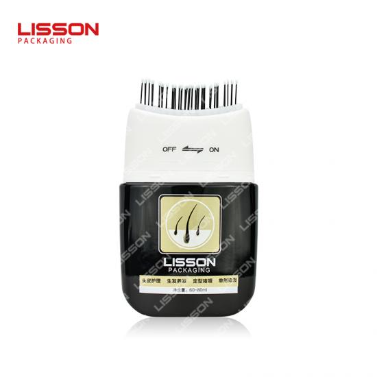 Chai chăm sóc tóc có van bật/tắt kèm lược nylon