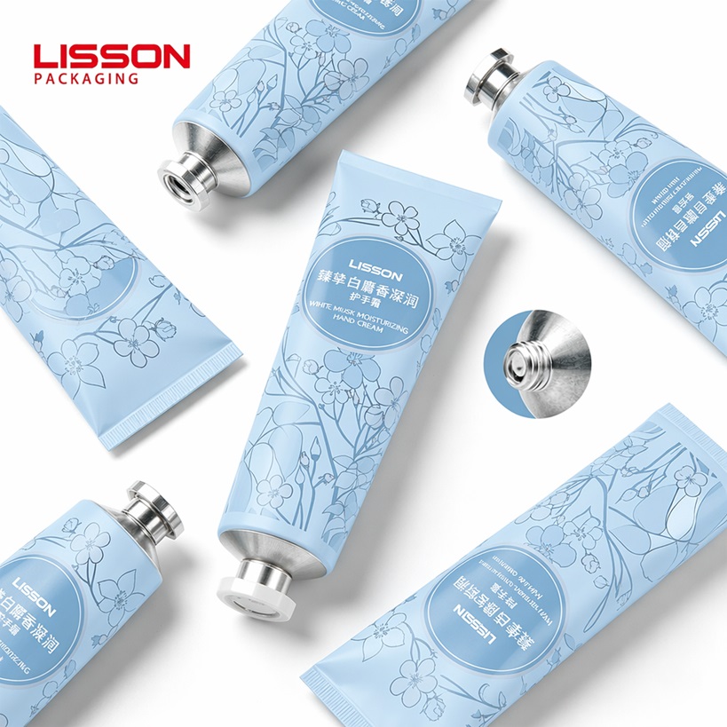 Aluminum Squeeze Hand Cream Tube