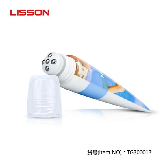 Tuýp massage mỹ phẩm 40ml 30mm với 5 viên bi lăn kim loại và đầu có thể gắn thêm
