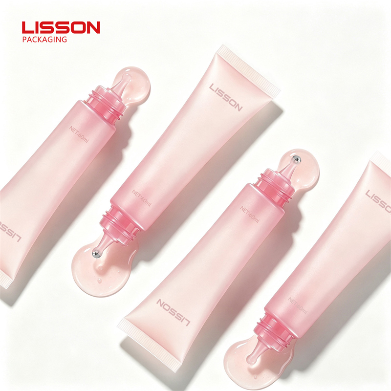 nozzle applicator PE cosmetic tube
