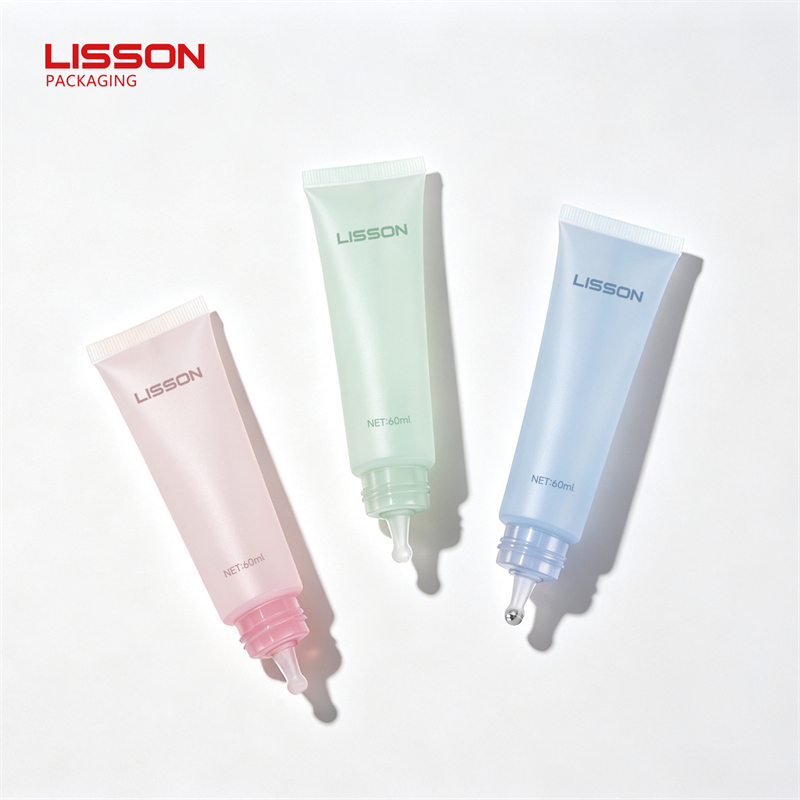 nozzle applicator PE cosmetic tube