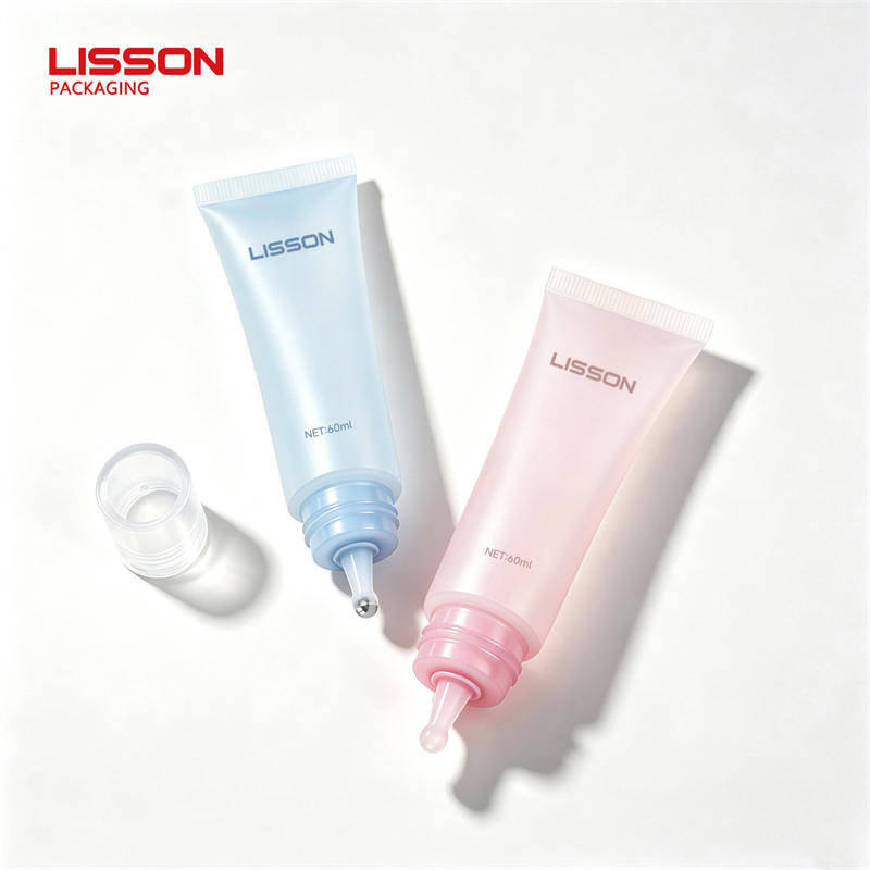 nozzle applicator PE cosmetic tube