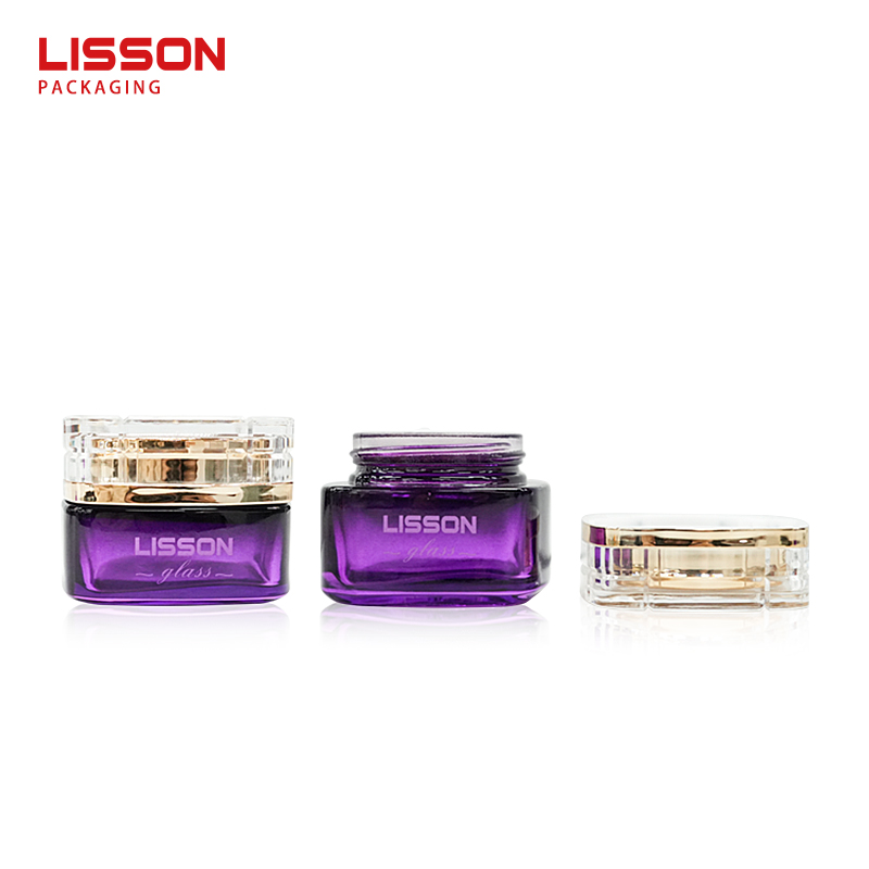Skincare Glass Bottle and Jar