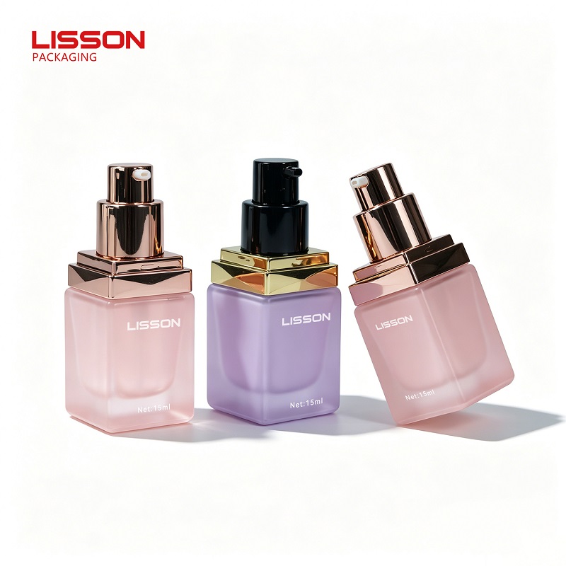 wholesale square cosmetic bottles