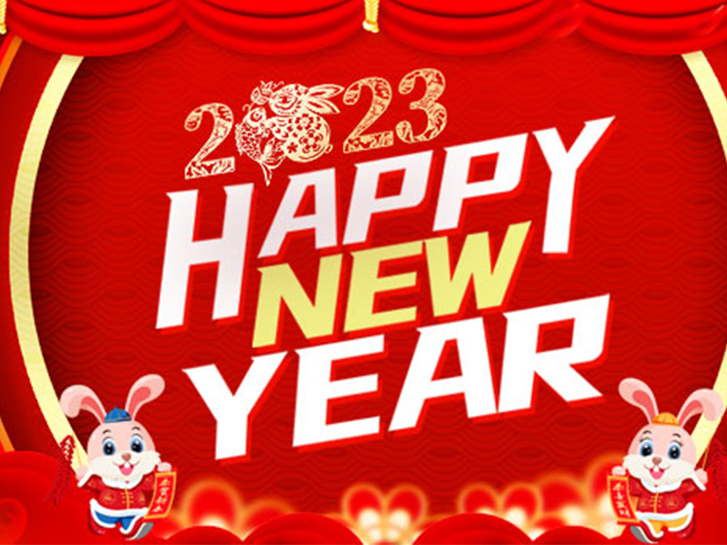 Chúc mừng năm mới Quý Mão 2023 Bao bì LISSON
