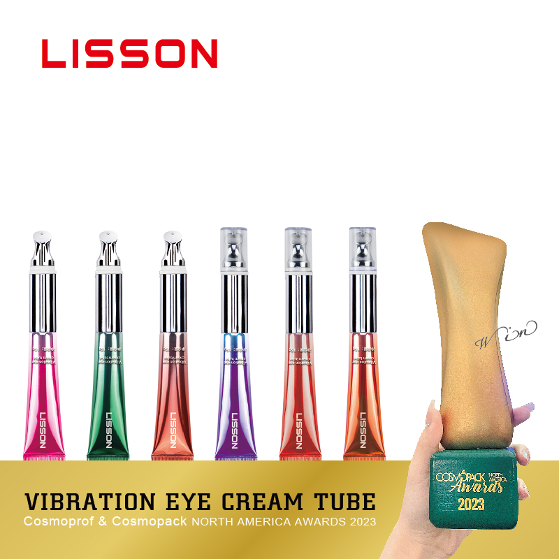 LISSON Vibrating eye Cream Tube đã giành giải nhất tại Giải thưởng Cosmoprof & Cosmopack North America